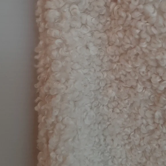 **Pottery Barn 30" Cozy Teddy PillowCover Ivory
